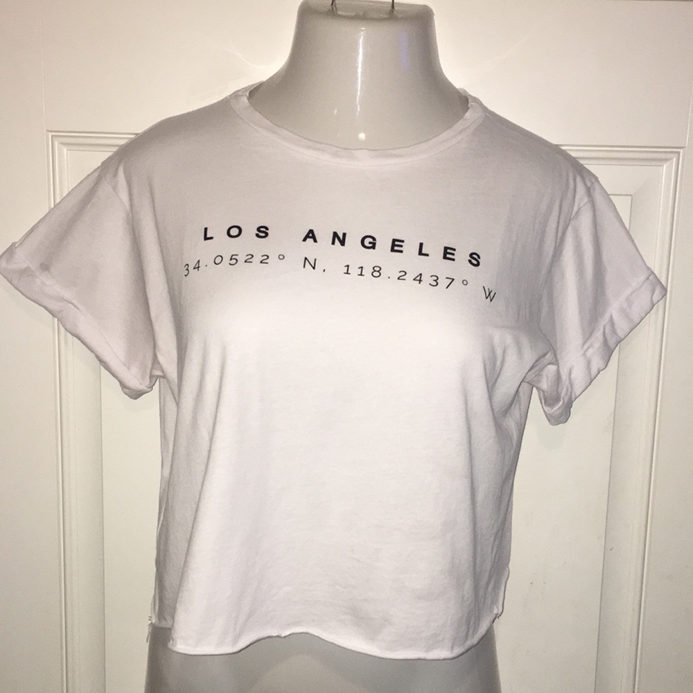 Los Angeles Coordinates Tee